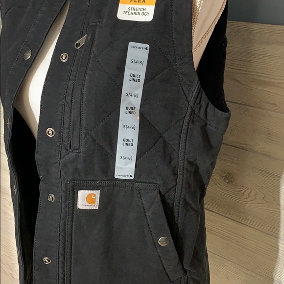 Carhartt Rugged flex Canvas insulated vest - Picture 4 of 9